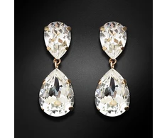 Diamond Sky Jewelry Auskarai „Crystal Drop III“ su Swarovski® kristalais