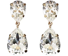 Diamond Sky Jewelry Auskarai „Crystal Drop III“ su Swarovski® kristalais