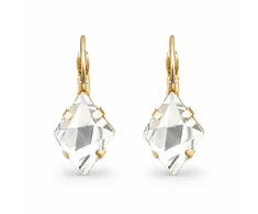 Diamond Sky Jewelry Auskarai „Crystal Rhombus III“ su Swarovski® kristalais