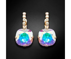 Diamond Sky Jewelry Auskarai „Glare VII (Aurora Borealis)“ su Swarovski® kristalais