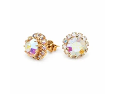 Diamond Sky Jewelry Auskarai „Glory (Aurora Borealis)“ su Preciosa® kristalais