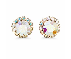Diamond Sky Jewelry Auskarai „Glory (Aurora Borealis)“ su Preciosa® kristalais