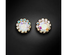 Diamond Sky Jewelry Auskarai „Glory (Aurora Borealis)“ su Preciosa® kristalais
