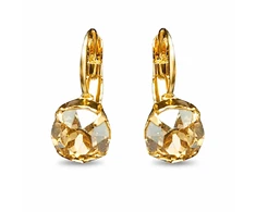 Diamond Sky Jewelry Auskarai „Glory (Golden Shadow)“ su Swarovski® kristalais