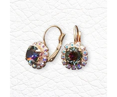 Diamond Sky Jewelry Auskarai „Glory II (Vitrail Medium)“ su Swarovski® kristalais