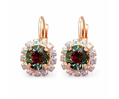 Diamond Sky Jewelry Auskarai „Glory II (Vitrail Medium)“ su Swarovski® kristalais