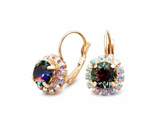 Diamond Sky Jewelry Auskarai „Glory II (Vitrail Medium)“ su Swarovski® kristalais