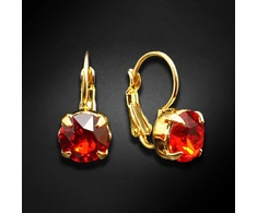 Diamond Sky Jewelry Auskarai „Glory (Light Siam)“ su Swarovski® kristalais