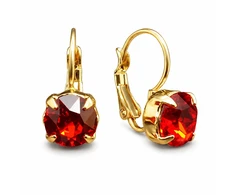 Diamond Sky Jewelry Auskarai „Glory (Light Siam)“ su Swarovski® kristalais