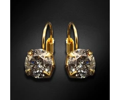 Diamond Sky Jewelry Auskarai „Glory (Rose Patina)“ su Swarovski® kristalais