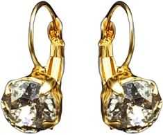 Diamond Sky Jewelry Auskarai „Glory (Sidabrinis Patina)“ su Swarovski® kristalais