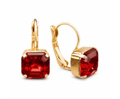 Diamond Sky Jewelry Auskarai „Imperial (Scarlet)“ su Swarovski® kristalais