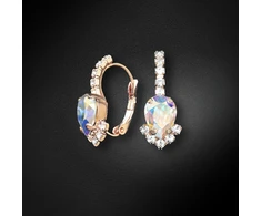 Diamond Sky Jewelry Auskarai „Leonora II (Aurora Borealis)“ su Preciosa® kristalais