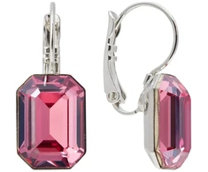 Diamond Sky Jewelry Auskarai „Lourdes (Rose Diamond Touch Light)“ su Swarovski® kristalais