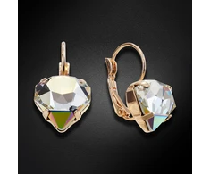 Diamond Sky Jewelry Auskarai „Lucia (VItrail Medium)“ su Swarovski® kristalais