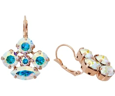 Diamond Sky Jewelry Auskarai „Morion (Aurora Borealis)“ su Swarovski® kristalais