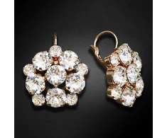 Diamond Sky Jewelry Auskarai „Splendor“ su Swarovski® kristalais