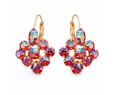 Diamond Sky Jewelry Auskarai „Splendor (Light Siam Shimmer)“ su Swarovski® kristalais