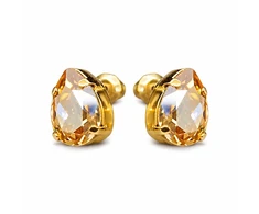 Diamond Sky Jewelry Auskarai „Venus II (Golden Shadow)“ su Swarovski® kristalais