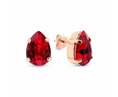 Diamond Sky Jewelry Auskarai „Venus II (Siam)“ su Swarovski® kristalais