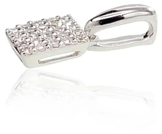 Diamond Sky Jewelry Auksinis pakabukas su deimantais „Solitaras“