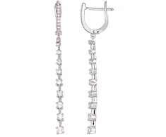 Diamond Sky Jewelry Auksiniai auskarai su deimantais „Nirrti II“