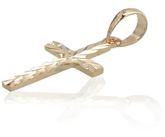 Diamond Sky Jewelry Auksinis kryželis „Klasika Gold LII“