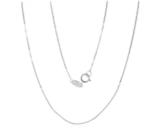 Diamond Sky Jewelry Itališka balto aukso grandinėlė „Inkaras“