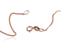 Diamond Sky Jewelry Itališka raudono aukso grandinėlė „Cartier IV“