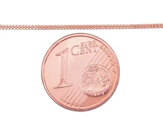 Diamond Sky Jewelry Itališka raudono aukso grandinėlė „Cartier IV“