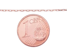 Diamond Sky Jewelry Itališka raudono aukso grandinėlė „Inkaras II“