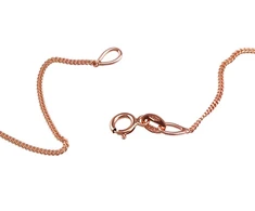 Diamond Sky Jewelry Itališka raudono aukso 585 prabos grandinėlė „Cartier IV“