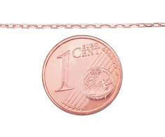 Diamond Sky Jewelry Itališka raudono aukso grandinėlė „Inkaras II“