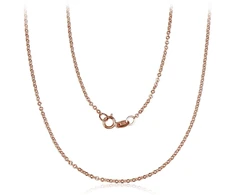 Diamond Sky Jewelry Itališka raudono aukso grandinėlė „Inkaras“
