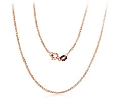 Diamond Sky Jewelry Itališka raudono aukso grandinėlė „Spiga“