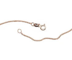 Diamond Sky Jewelry Itališka raudono aukso 585 prabos grandinėlė „Spiga“