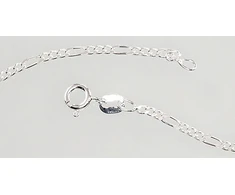 Diamond Sky Jewelry Itališka sidabrinė grandinėlė „Figaro IV“