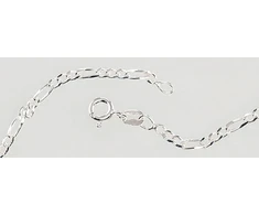 Diamond Sky Jewelry Itališka sidabrinė grandinėlė „Figaro V“