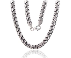 Diamond Sky Jewelry Itališka sidabrinė grandinėlė „Bismark“