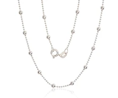 Diamond Sky Jewelry Itališka sidabrinė grandinėlė „Beads“