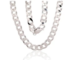 Diamond Sky Jewelry Itališka sidabrinė grandinėlė „Cartier X“