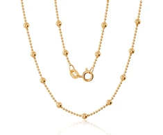 Diamond Sky Jewelry Itališka sidabrinė grandinėlė „Beads VII“