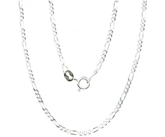 Diamond Sky Jewelry Itališka sidabrinė grandinėlė „Figaro IV“