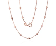 Diamond Sky Jewelry Itališka sidabrinė grandinėlė „Beads III“