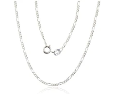 Diamond Sky Jewelry Itališka sidabrinė grandinėlė „Figaro III“