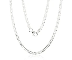 Diamond Sky Jewelry Itališka sidabrinė grandinėlė „Rombo“