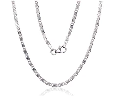 Diamond Sky Jewelry Itališka sidabrinė grandinėlė „Sraigė II“