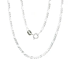 Diamond Sky Jewelry Itališka sidabrinė grandinėlė „Figaro IV“