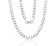 Diamond Sky Jewelry Itališka sidabrinė grandinėlė „Cartier XVI“