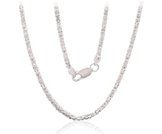 Diamond Sky Jewelry Itališka sidabrinė grandinėlė „Byzantium“